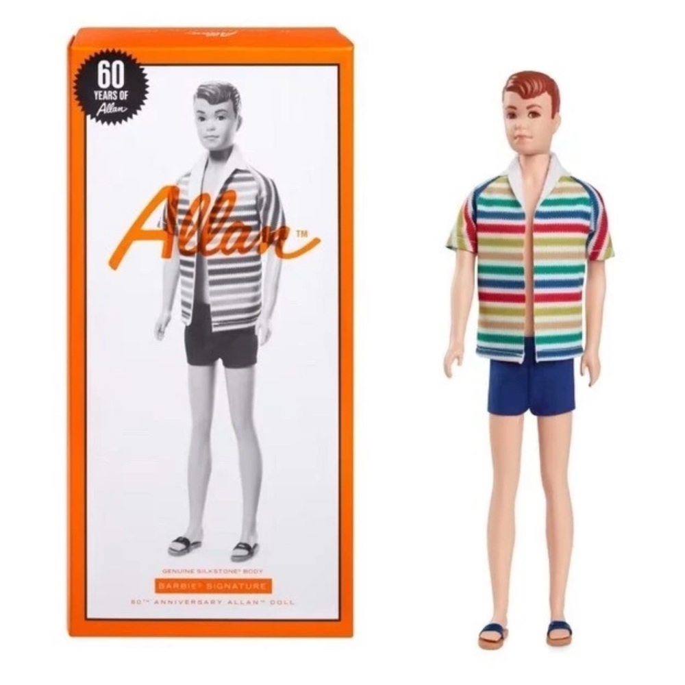 Mattel 60th Anniversary Allan Doll Reproduction NIB